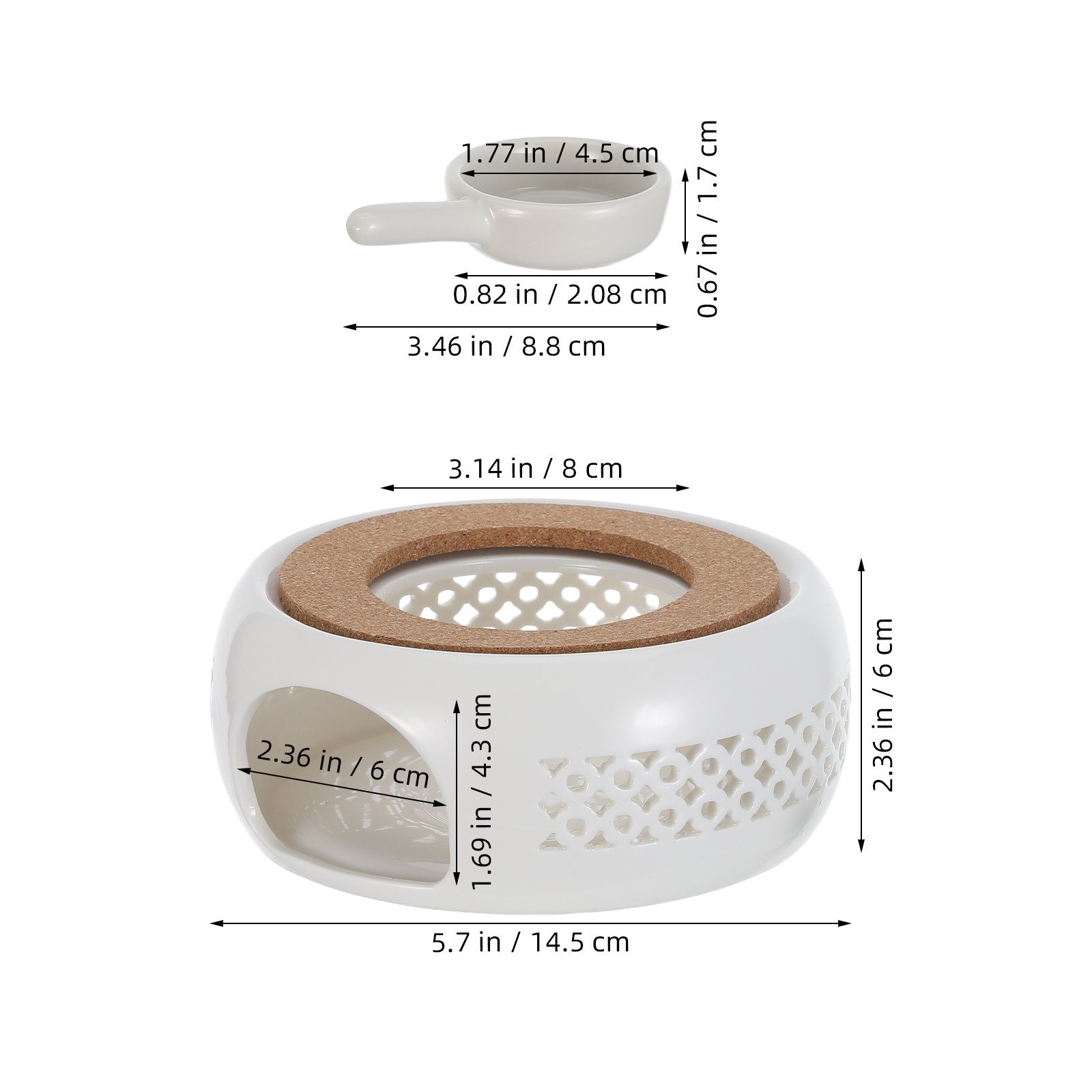Conjunto de Aquecedor de Chale - Coffee Tea Uses avaliação e preço