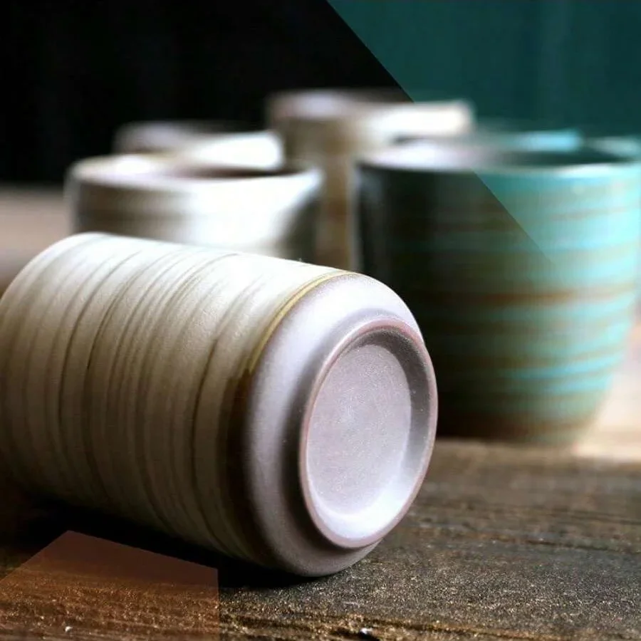 Caneca de pedra esmaltada crac - Coffee Tea Uses avaliação e preço