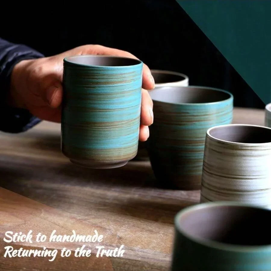 Caneca de pedra esmaltada crac - Coffee Tea Uses avaliação e preço