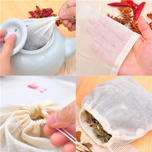 1pc/10 pçs sacos de chá de alg - Coffee Tea Gardens avaliação e preço