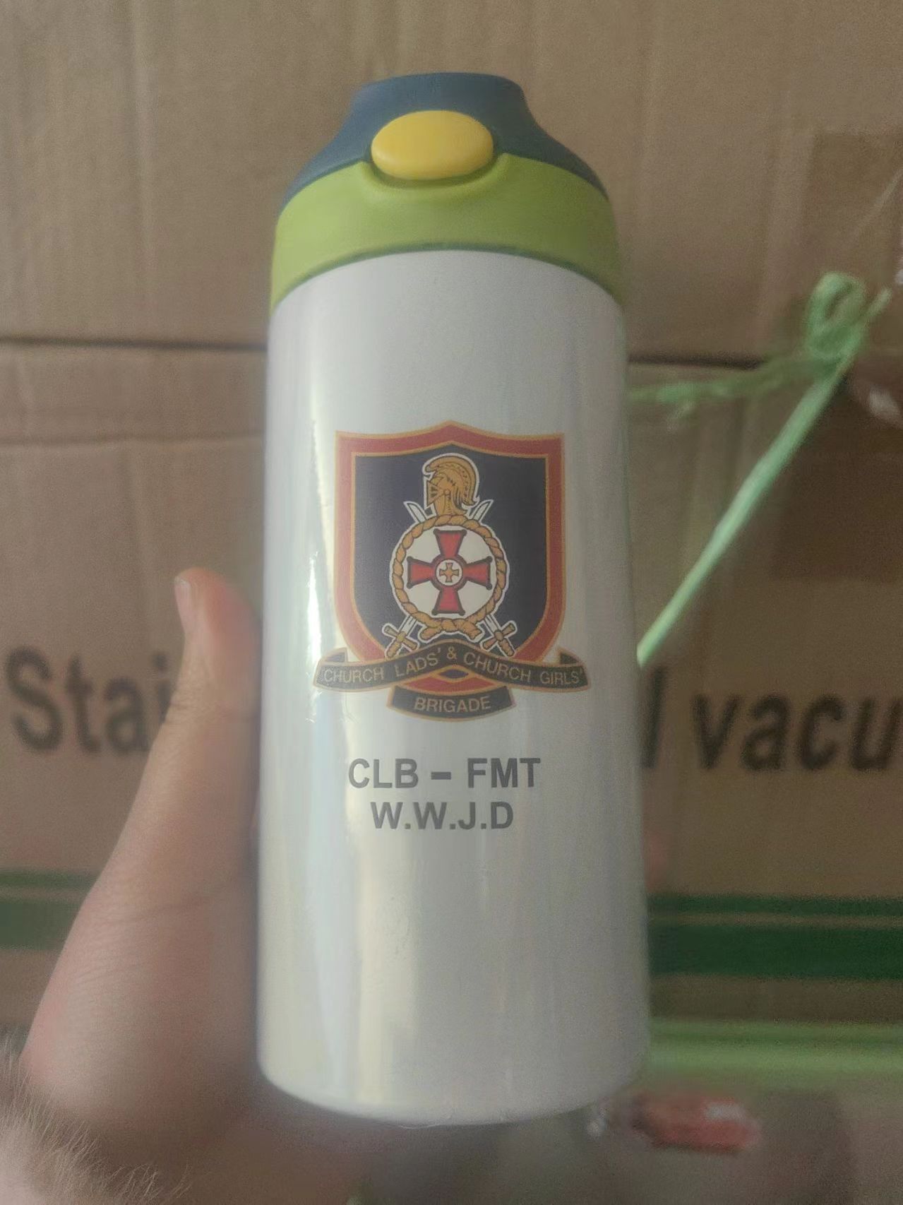 Copo Sippy Personalizado com L - Double Wall Mug avaliação e preço