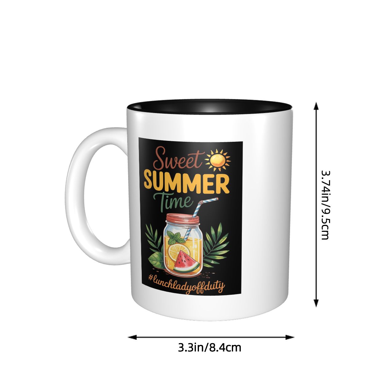Caneca Engraçada de Cerâmica p - Coffee Tea Break avaliação e preço