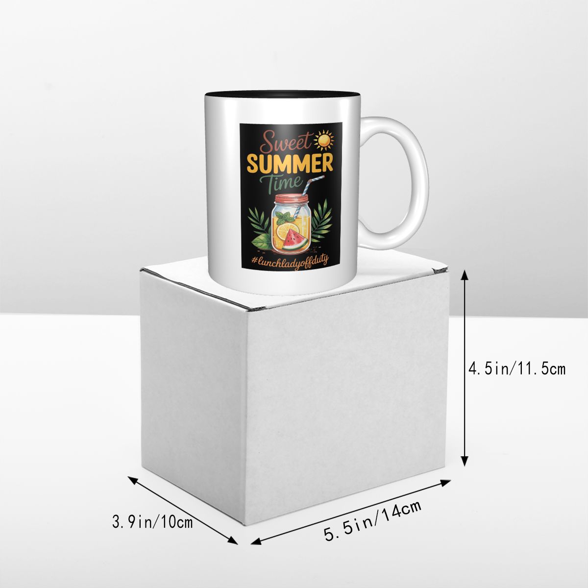 Caneca Engraçada de Cerâmica p - Coffee Tea Break avaliação e preço