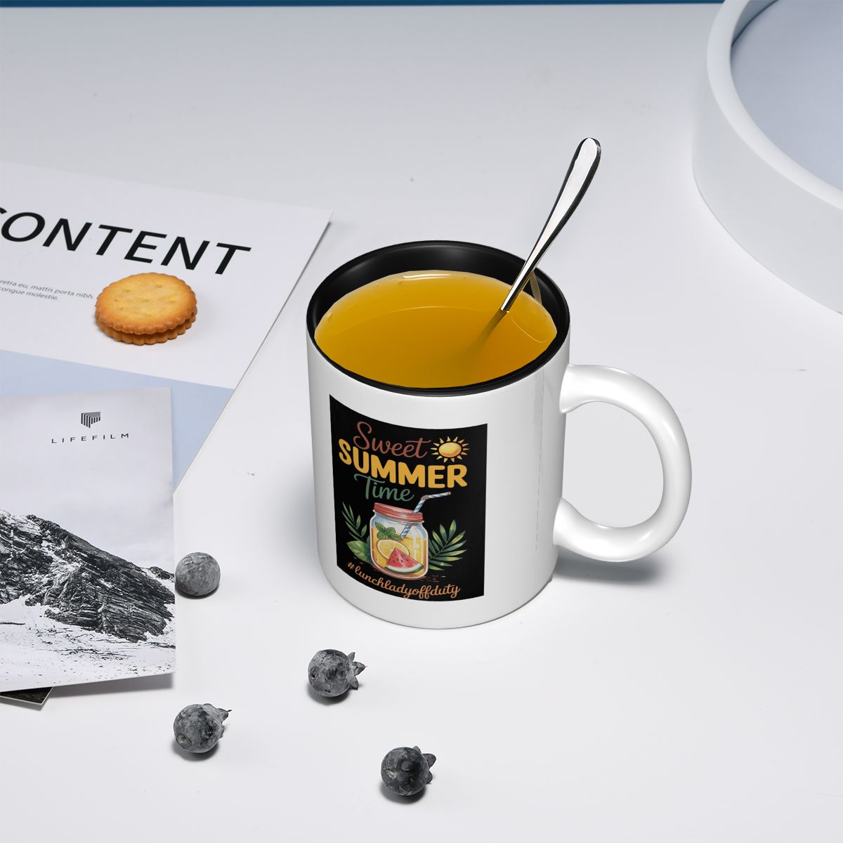 Caneca Engraçada de Cerâmica p - Coffee Tea Break avaliação e preço