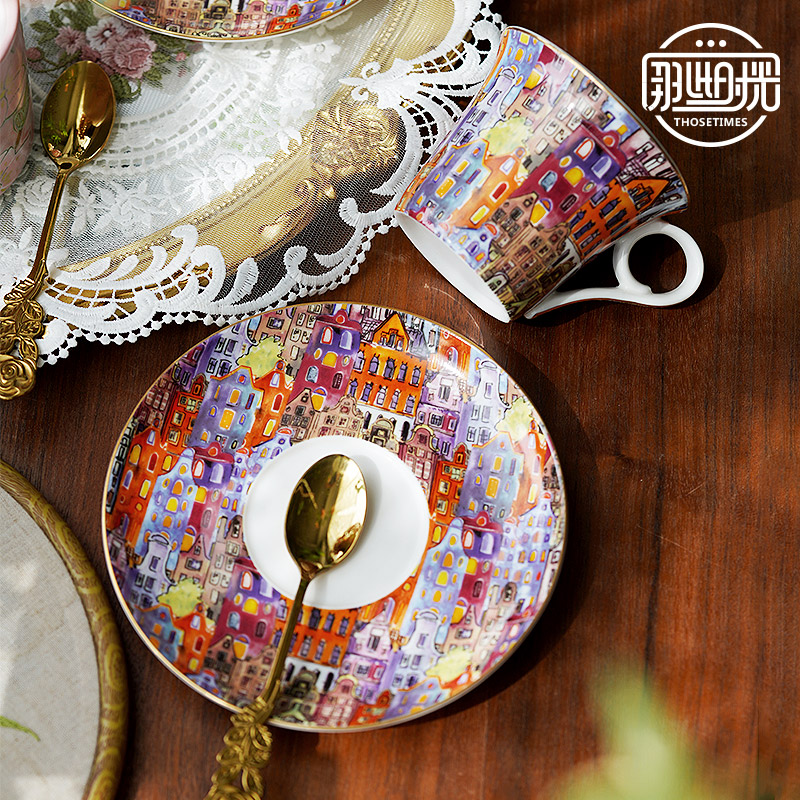 Conjunto de chá de xícara de c - Coffee Tea English avaliação e preço